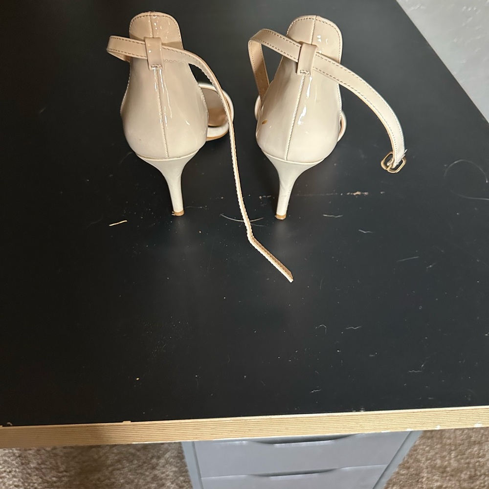 Elegant Cream Women's Heels